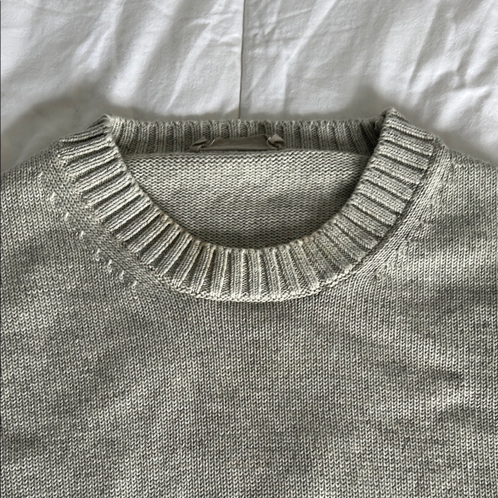 Everlane Gray Women's Crew Neck Sweater - Picture 2 of 5